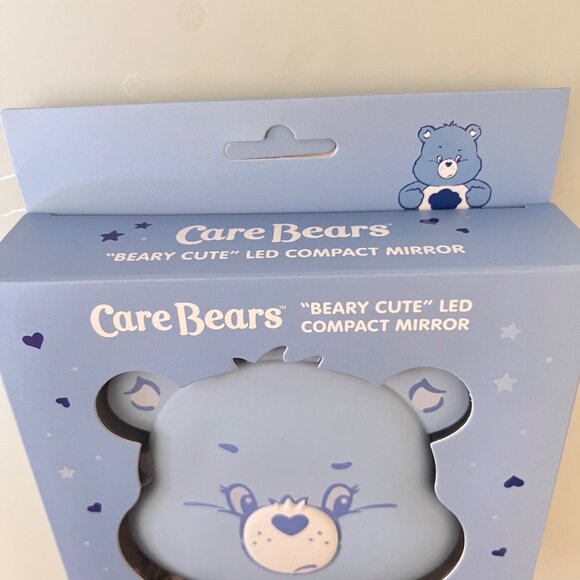 Brand New Care Bears Beary Cute Compact LED Mirror Grumpy Bear Blue - Picture 2 of 9